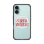 スリムプロテクションプレミアムケース with MagSafe［ SUPER PRIVATE - ロゴ - Metal ］
