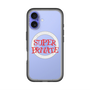 スリムプロテクションプレミアムケース with MagSafe［ SUPER PRIVATE - ロゴ - Metal ］