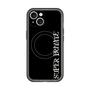 スリムプロテクションプレミアムケース with MagSafe［ SUPER PRIVATE - ロゴ - Black ］