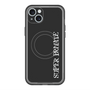 スリムプロテクションプレミアムケース with MagSafe［ SUPER PRIVATE - ロゴ - Black ］