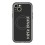 スリムプロテクションプレミアムケース with MagSafe［ SUPER PRIVATE - ロゴ - Black ］