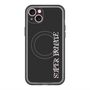 スリムプロテクションプレミアムケース with MagSafe［ SUPER PRIVATE - ロゴ - Black ］