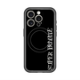 スリムプロテクションプレミアムケース with MagSafe［ SUPER PRIVATE - ロゴ - Black ］
