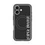 スリムプロテクションプレミアムケース with MagSafe［ SUPER PRIVATE - ロゴ - Black ］