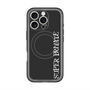 スリムプロテクションプレミアムケース with MagSafe［ SUPER PRIVATE - ロゴ - Black ］