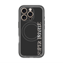 スリムプロテクションプレミアムケース with MagSafe［ SUPER PRIVATE - ロゴ - Black ］