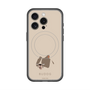 スリムプロテクションプレミアムケース with MagSafe［ BUDOG - ベージュ ］