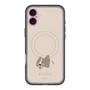 スリムプロテクションプレミアムケース with MagSafe［ BUDOG - ベージュ ］