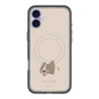 スリムプロテクションプレミアムケース with MagSafe［ BUDOG - ベージュ ］