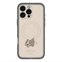 スリムプロテクションプレミアムケース with MagSafe［ BUDOG - ベージュ ］