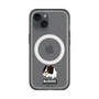スリムプロテクションプレミアムケース with MagSafe［ BUDOG - モノクロ ］