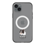 スリムプロテクションプレミアムケース with MagSafe［ BUDOG - モノクロ ］