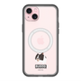 スリムプロテクションプレミアムケース with MagSafe［ BUDOG - モノクロ ］