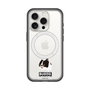 スリムプロテクションプレミアムケース with MagSafe［ BUDOG - モノクロ ］