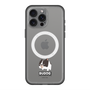 スリムプロテクションプレミアムケース with MagSafe［ BUDOG - モノクロ ］