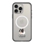 スリムプロテクションプレミアムケース with MagSafe［ BUDOG - モノクロ ］