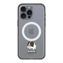 スリムプロテクションプレミアムケース with MagSafe［ BUDOG - モノクロ ］