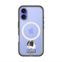スリムプロテクションプレミアムケース with MagSafe［ BUDOG - モノクロ ］