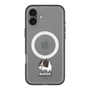 スリムプロテクションプレミアムケース with MagSafe［ BUDOG - モノクロ ］