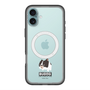スリムプロテクションプレミアムケース with MagSafe［ BUDOG - モノクロ ］