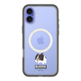 スリムプロテクションプレミアムケース with MagSafe［ BUDOG - モノクロ ］