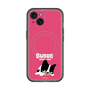 スリムプロテクションプレミアムケース with MagSafe［ BUDOG - ピンク ］