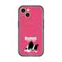 スリムプロテクションプレミアムケース with MagSafe［ BUDOG - ピンク ］