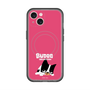 スリムプロテクションプレミアムケース with MagSafe［ BUDOG - ピンク ］