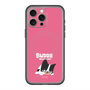 スリムプロテクションプレミアムケース with MagSafe［ BUDOG - ピンク ］