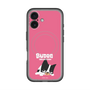 スリムプロテクションプレミアムケース with MagSafe［ BUDOG - ピンク ］