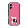 スリムプロテクションプレミアムケース with MagSafe［ BUDOG - ピンク ］