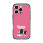 スリムプロテクションプレミアムケース with MagSafe［ BUDOG - ピンク ］