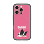 スリムプロテクションプレミアムケース with MagSafe［ BUDOG - ピンク ］