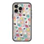スリムプロテクションプレミアムケース with MagSafe［ BUDOG - 総柄 ］