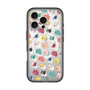 スリムプロテクションプレミアムケース with MagSafe［ BUDOG - 総柄 ］