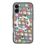 スリムプロテクションプレミアムケース with MagSafe［ BUDOG - 総柄 ］