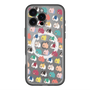 スリムプロテクションプレミアムケース with MagSafe［ BUDOG - 総柄 ］