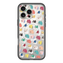 スリムプロテクションプレミアムケース with MagSafe［ BUDOG - 総柄 ］