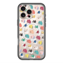 スリムプロテクションプレミアムケース with MagSafe［ BUDOG - 総柄 ］