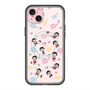 スリムプロテクションプレミアムケース with MagSafe［ ちびまる子ちゃん - 総柄B ］