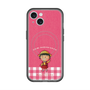 スリムプロテクションプレミアムケース with MagSafe［ ちびまる子ちゃん - ピンクチェック ］