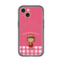 スリムプロテクションプレミアムケース with MagSafe［ ちびまる子ちゃん - ピンクチェック ］