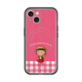 スリムプロテクションプレミアムケース with MagSafe［ ちびまる子ちゃん - ピンクチェック ］