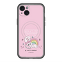 スリムプロテクションプレミアムケース with MagSafe［ エスターバニー - Rainbow - Pink ］