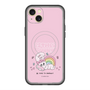 スリムプロテクションプレミアムケース with MagSafe［ エスターバニー - Rainbow - Pink ］