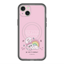 スリムプロテクションプレミアムケース with MagSafe［ エスターバニー - Rainbow - Pink ］