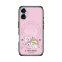 スリムプロテクションプレミアムケース with MagSafe［ エスターバニー - Rainbow - Pink ］