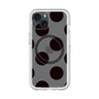 スリムプロテクションプレミアムケース with MagSafe［ シンプルドット - Black ］