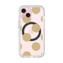 スリムプロテクションプレミアムケース with MagSafe［ シンプルドット - Beige ］