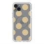 スリムプロテクションプレミアムケース with MagSafe［ シンプルドット - Beige ］